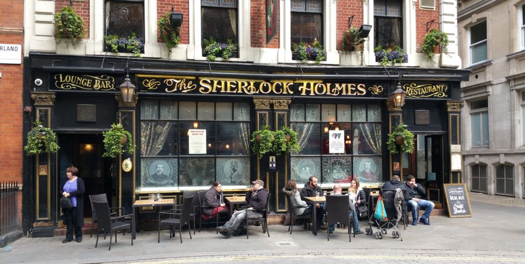Sherlock Holmes Pub, London, England