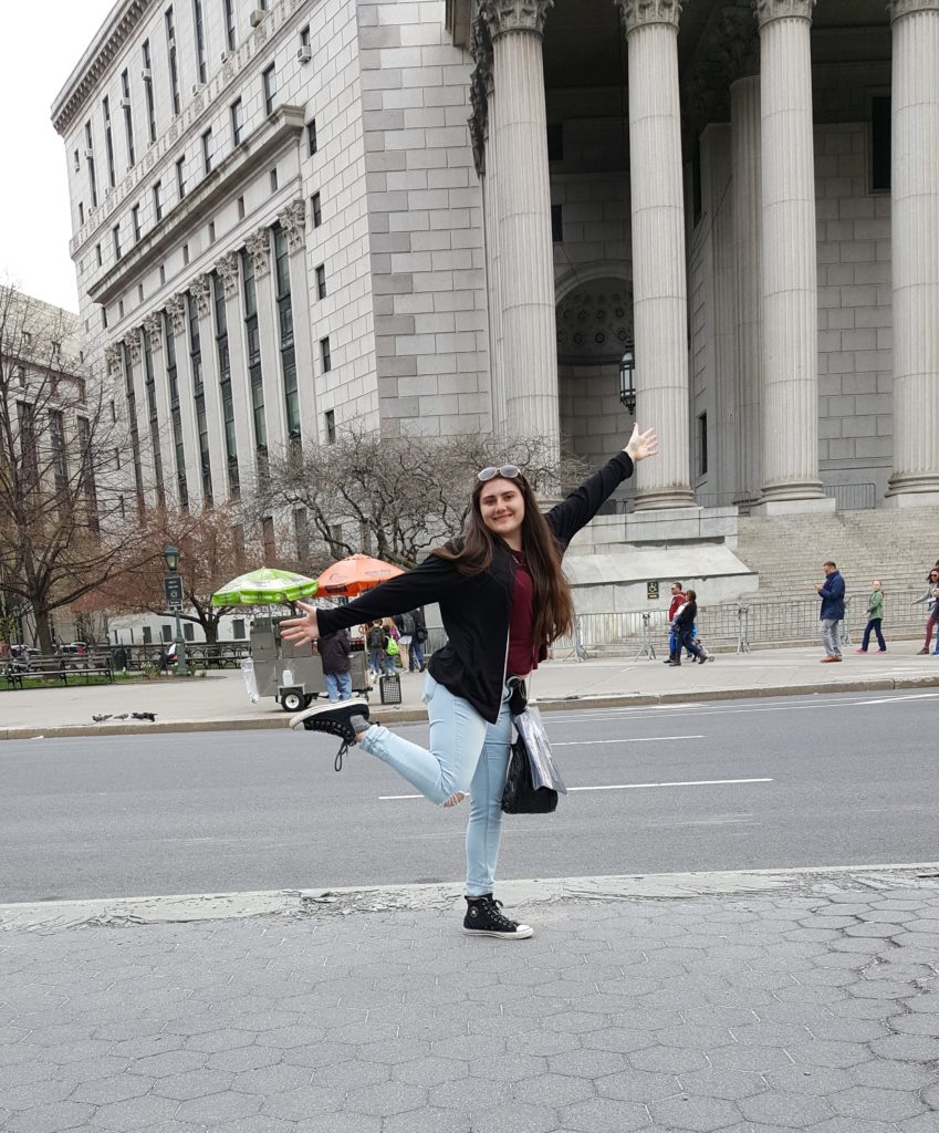 Hailing a cab, New York City