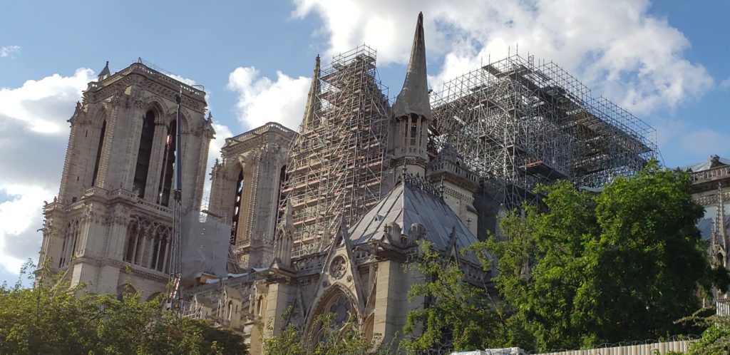 Notre Dame Cathedral, Paris, France, Summer Three-City Tour