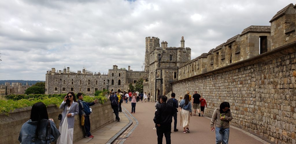 Visitor entrance for Windsor Castle, London, England, Summer Three-city tour