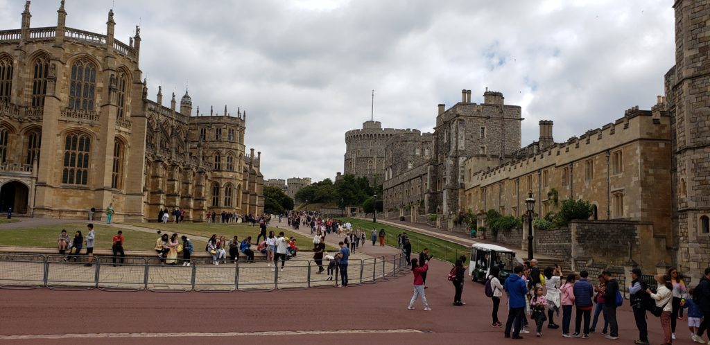 Streets of Windsor Castle, London, England, Summer Three-city tour