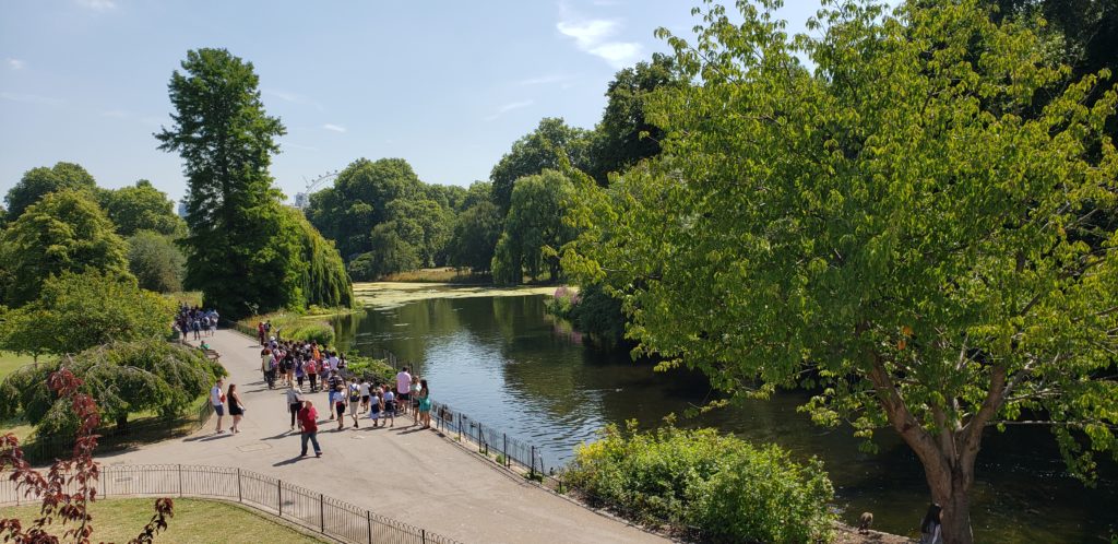 St James Park, London, England, Summer Three-city tour