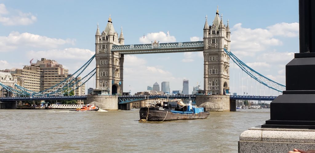 Tower Bridge, London, England, Summer Three-city tour