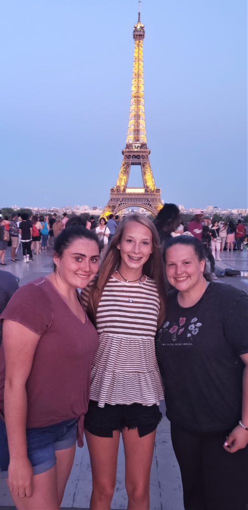 Eiffel Tower, Paris, France, Summer Three-City Tour