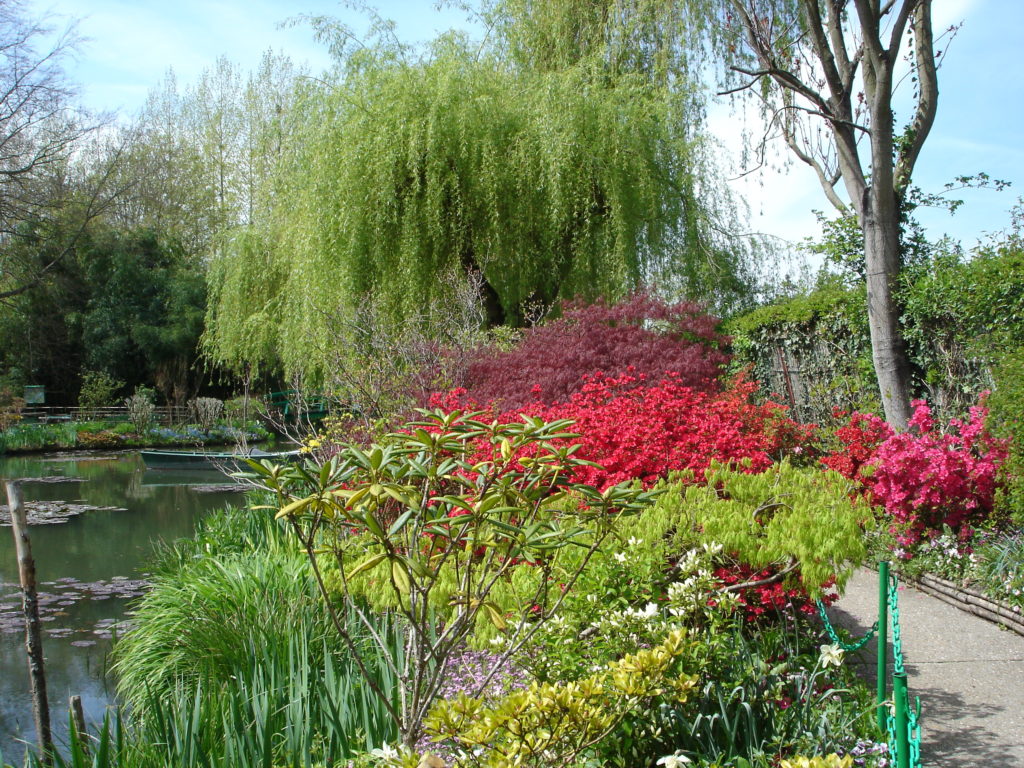 Lily pond, Monet's home, Giverny, France