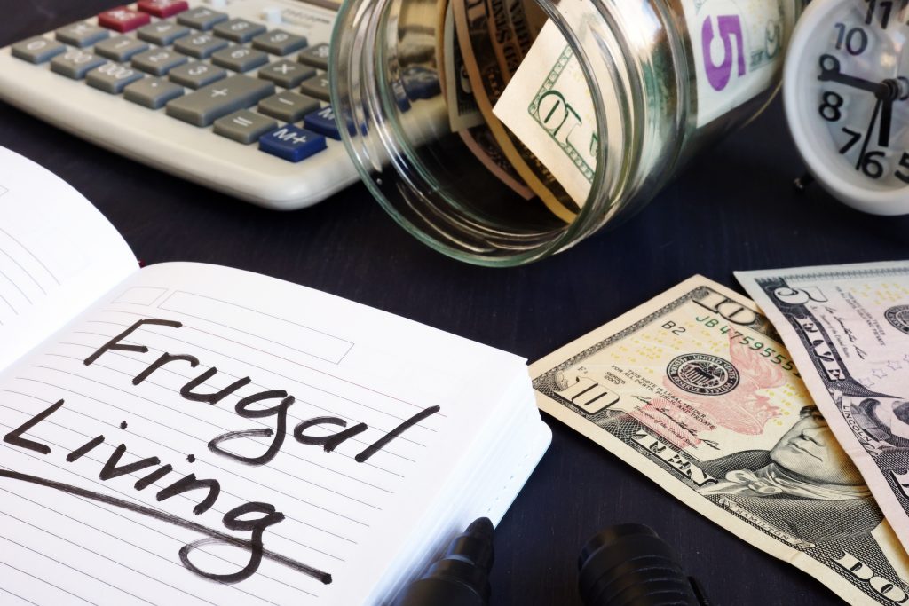 Be frugal in your spending