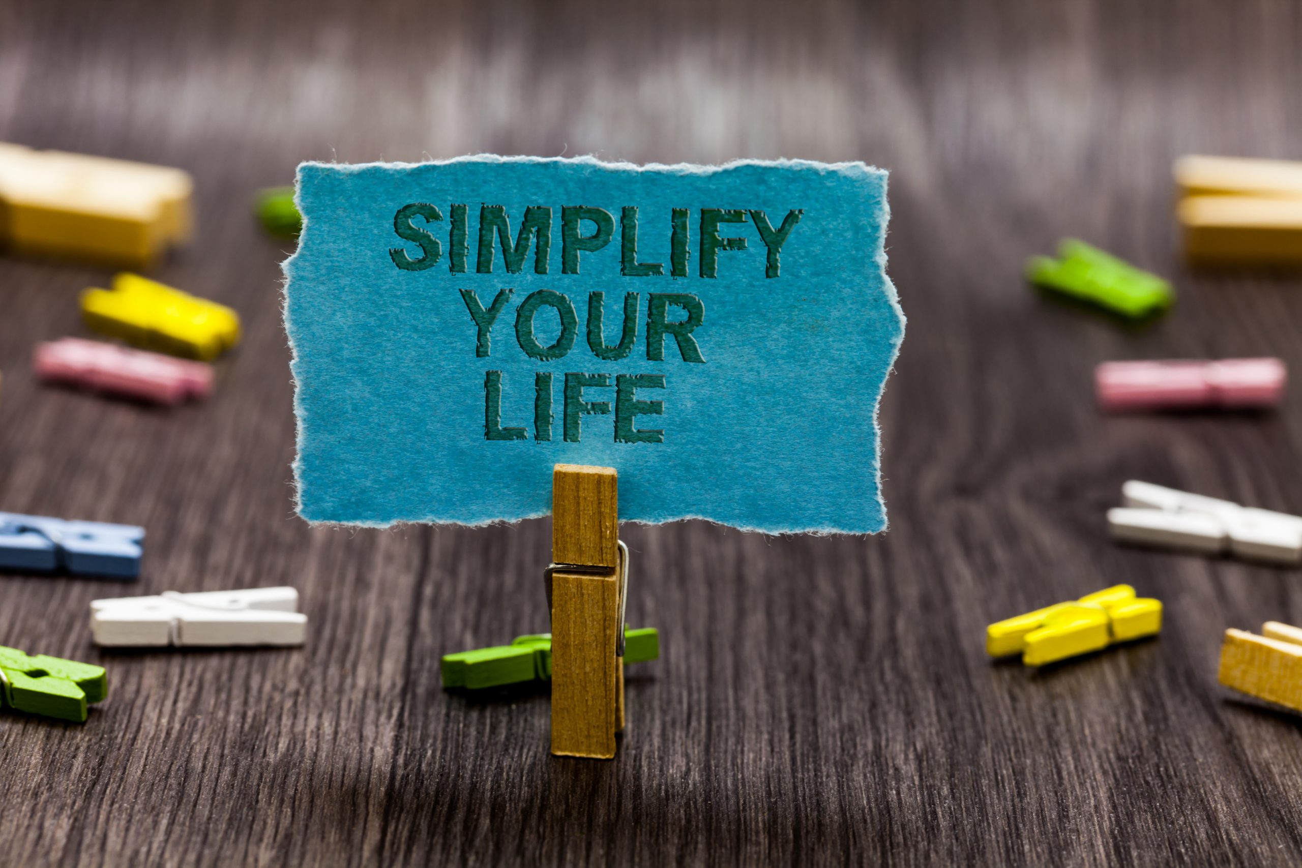 Simplify your life by downsizing